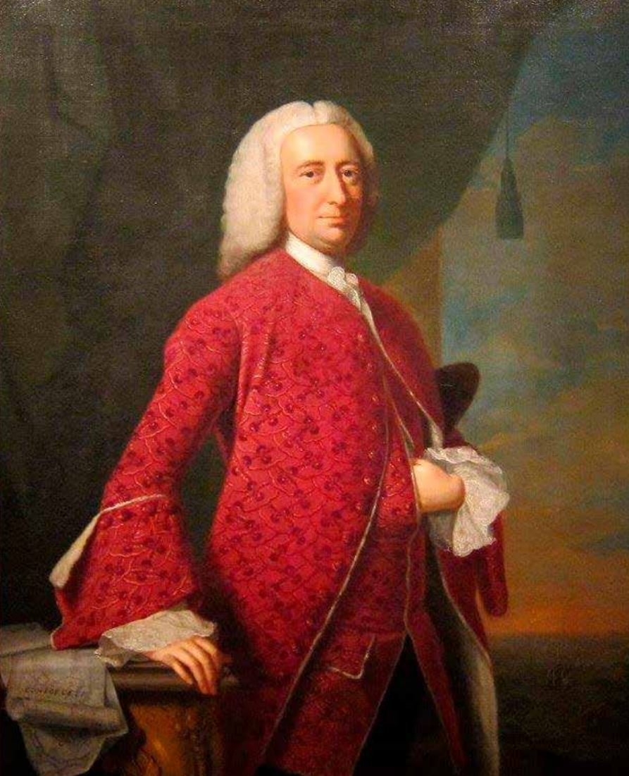 A portrait of Governor William Shirley