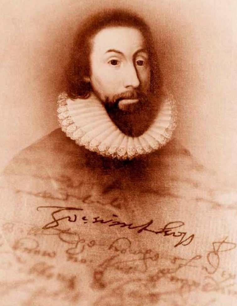A portrait of John Winthrop