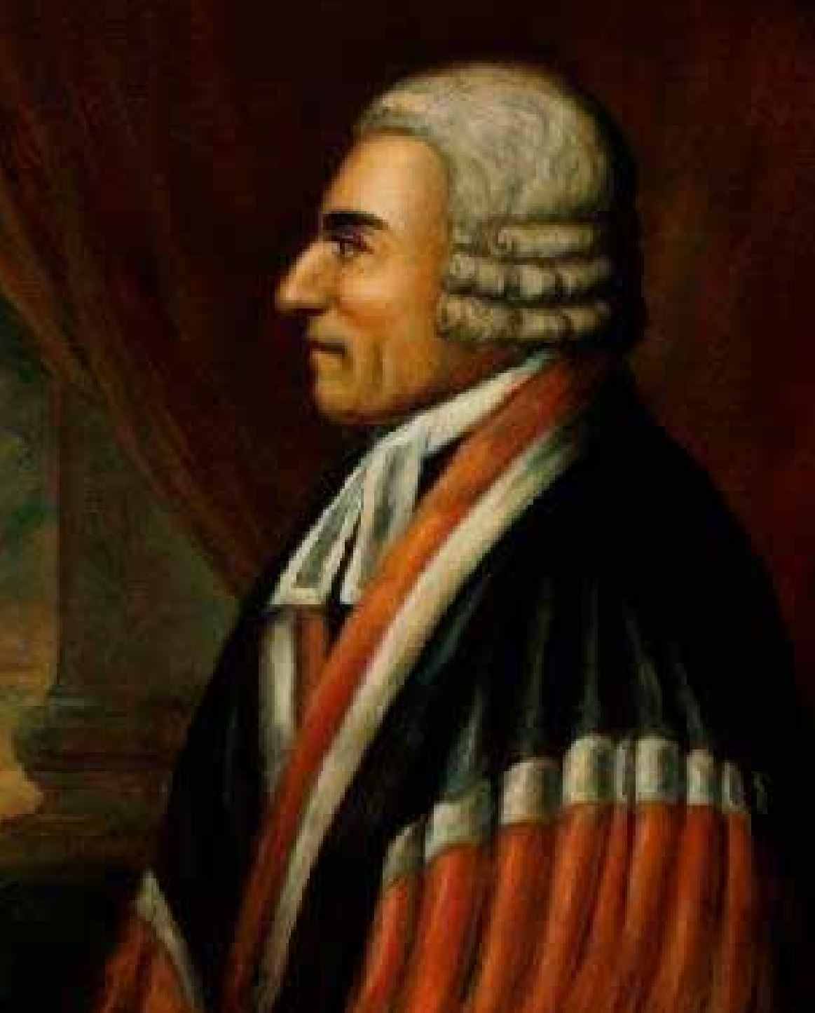 A portrait of Justice Cushing 