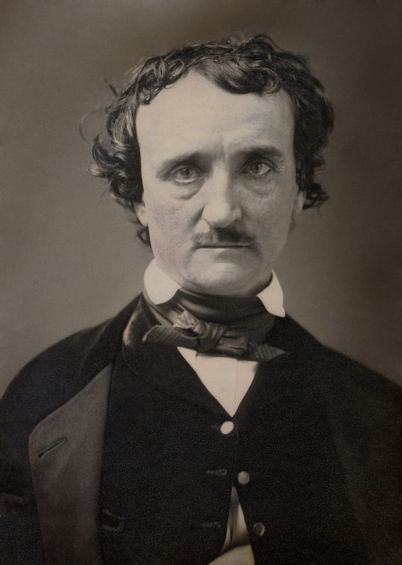 A portrait of Edgar Allen Poe