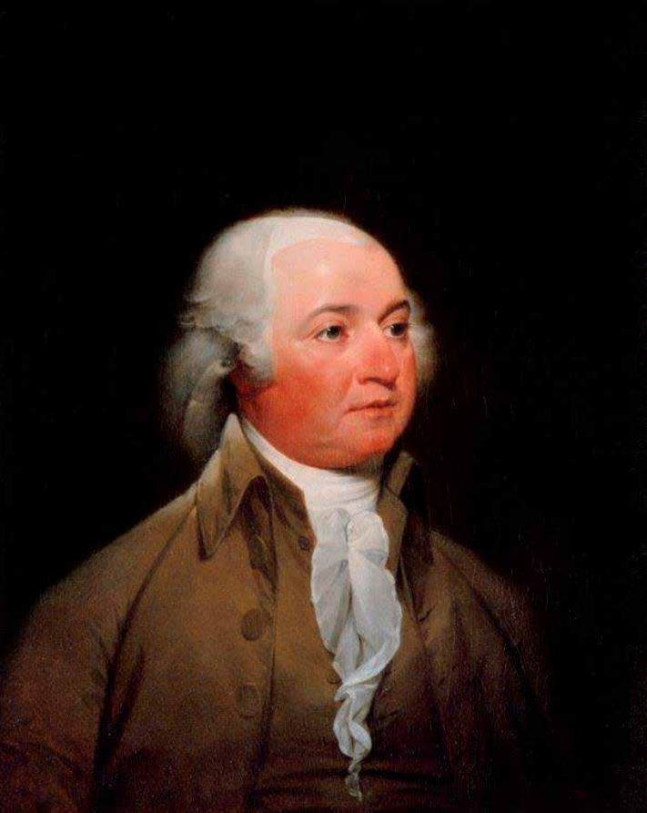 A portrait of John Adams