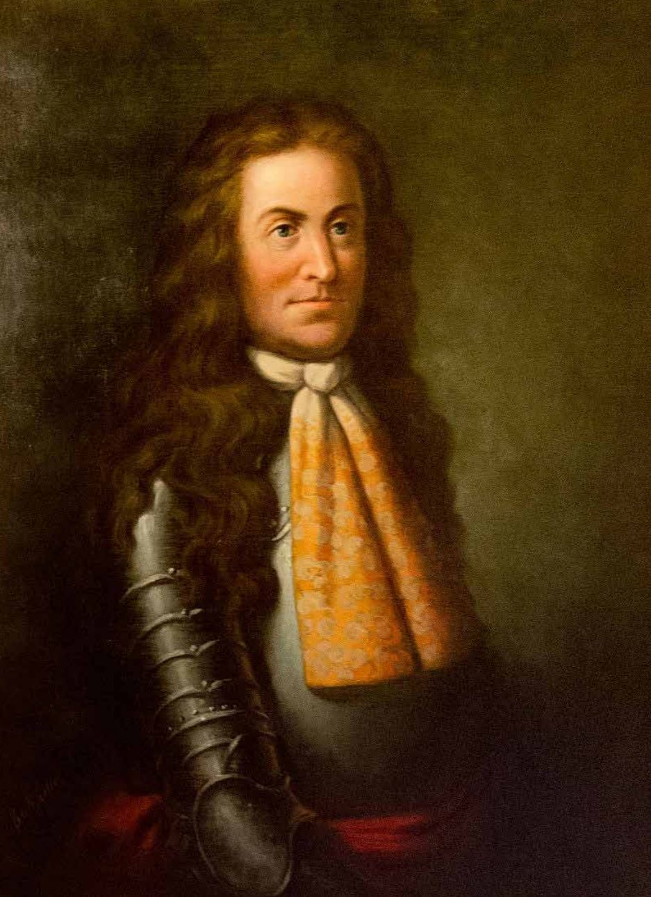 A portrait of Sir Edmund Andros