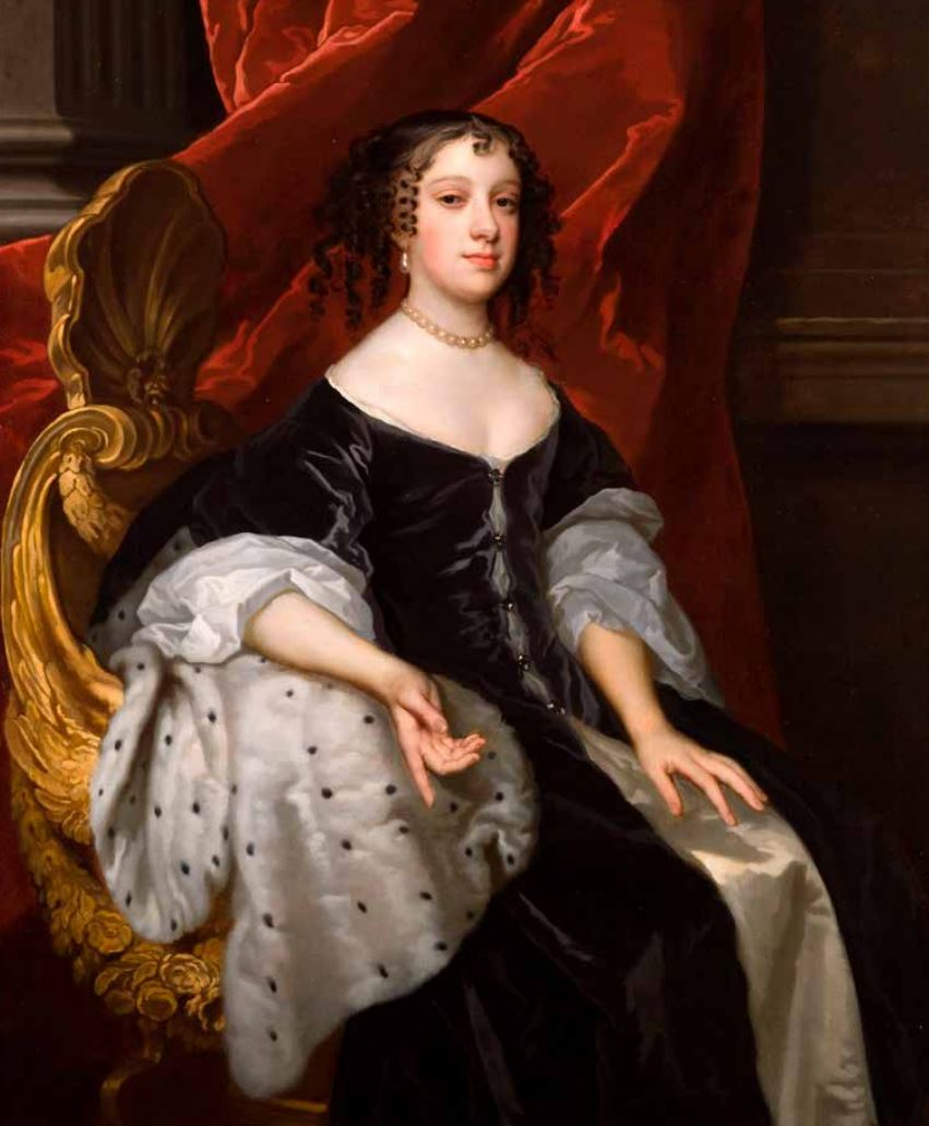 After marrying King Charles II, Catherine of Braganza popularized tea drinking in England. 
- Peter Lely