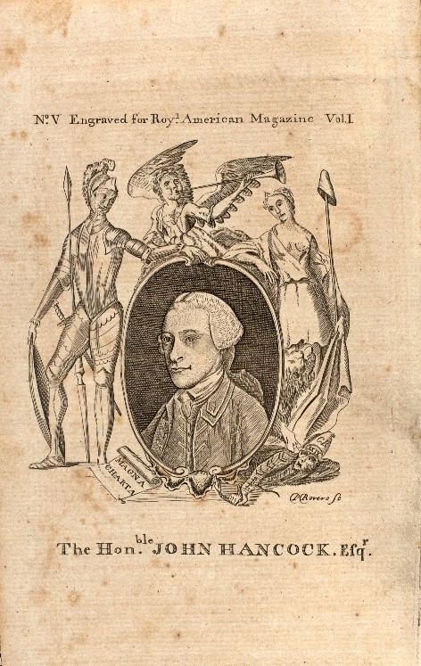 John Hancock portrait by John Singleton Copley
