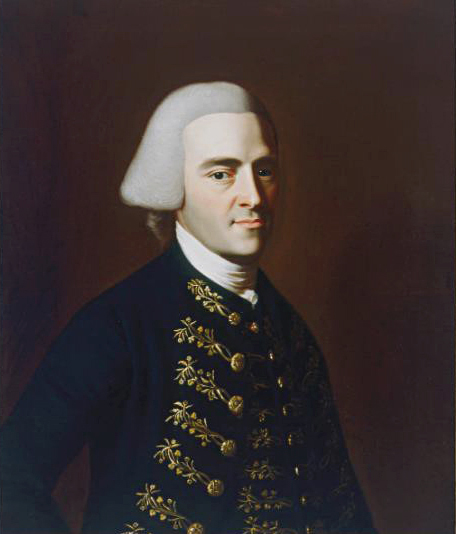 The second portrait done by John Singleton Copley of John Hancock