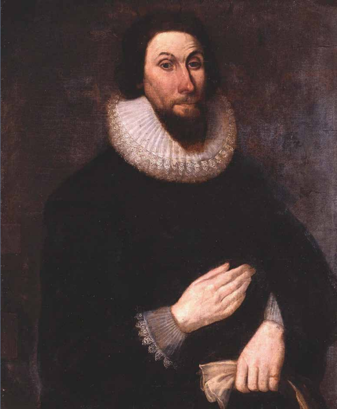 Elected twelve times, John Winthrop was the
longest serving Governor of the Massachusetts
Bay Colony.