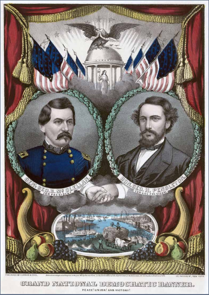 A Political Poster By Currier and Ives