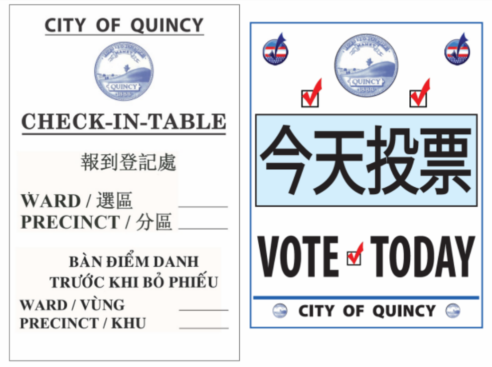A Multilingual Ballot