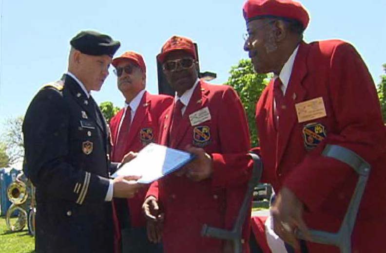272nd Veterans honored in South Boston, 2011