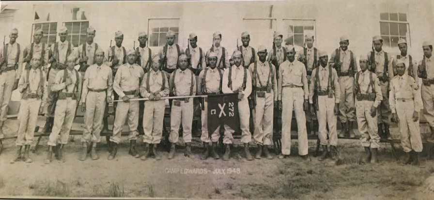 272nd at Camp Edwards, 1948. 
- (Image provided by Rachelle Brown)