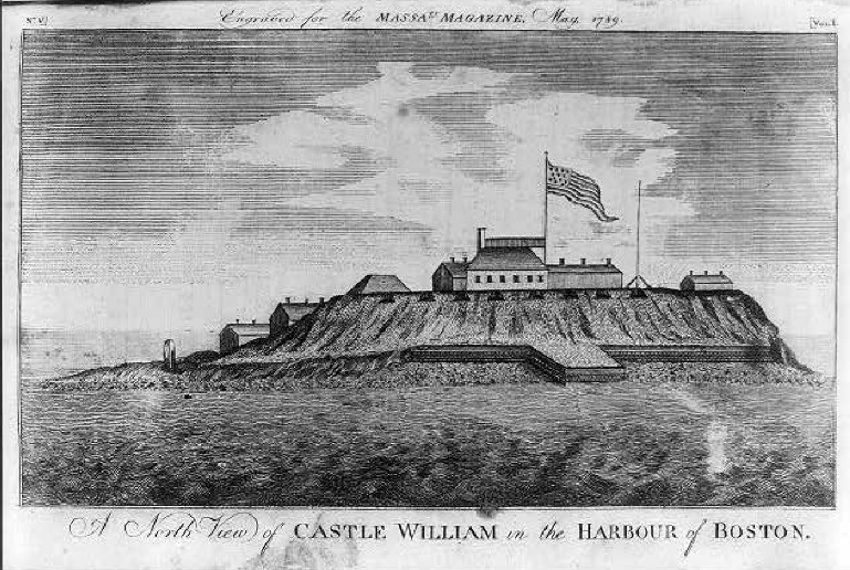 An illustration of Castle Island.