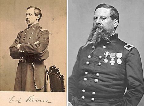 Photos of Revere’s grandsons, Paul Joseph Revere and Joseph Warren Revere.