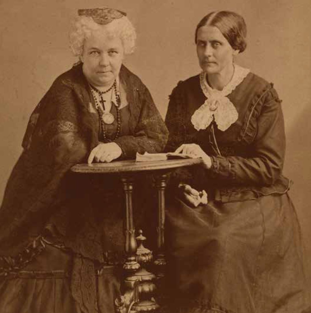 After the Civil War
Elizabeth Cady Stanton and Susan B. Anthony, although dedicated abolitionists, objected to providing voting rights for black men if women’s suffrage was not included. The issue split the suffragist movement.

- National Portrait Gallery