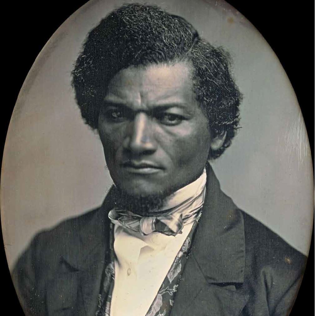 Frederick Douglass around the time of the Seneca Falls Convention. 
- Art Institute of Chicago