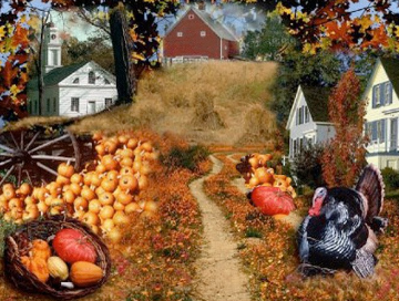 Decorative image of Thanksgiving imagery