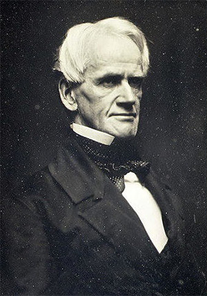 Photo of and text about Horace Mann