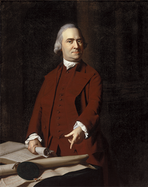 Painting of Samuel Adams