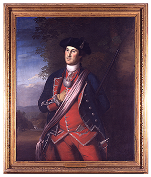 Photo of a painting of George Washington