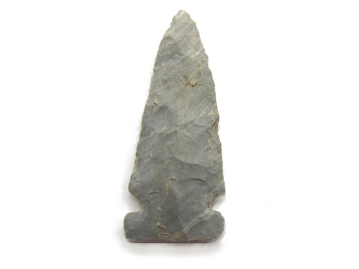  Meadowwood projectile point. Stone, Chipped. Spectacle Island, MA.