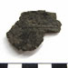 Pottery rim fragment. Earthenware with crushed ceramic temper, Incised decoration. Spectacle Island, MA.